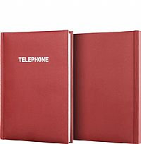 ΕΥΡΕΤΗΡΙΟ ΤΗΛΕΦΩΝΙΚΟ 12χ17 ΔΕΡΜΑΤΙΝΗ 