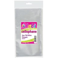 ΣΕΛΟΦΑΝ FΑΒΙ 70Χ100 2ΤΕΜ ΑΧΡΩΜΟ