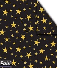 ΧΑΡΤΟΝΙ FΑΒΙ 50Χ70 ΑΣΤΕΡΙΑ ΜΑΥΡΟ 1455019