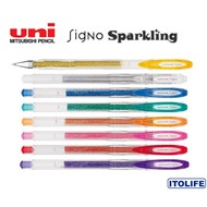 UNI BALL ΣΤΥΛΟ SIGNO SPARKLING GLITTER GEL
