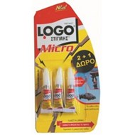 ΚΟΛΛΑ LOGO ΣΤΙΓΜΗΣ MICRO 2gr+1gr ΔΩΡΟ