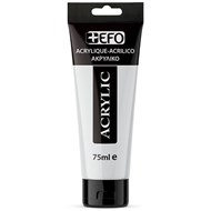 ΑΚΡΥΛΙΚΟ ΧΡΩΜΑ EFO 75ml WHITE ΛΕΥΚΟ ΑΚΡΥΛΙΚΟ ΧΡΩΜΑ EFO 75ml WHITE ΛΕΥΚΟ
