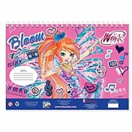 ΜΠΛΟΚ ΖΩΓΡΑΦΙΚΗΣ 23χ33 40Φ ΜΕ ΣΤΕΝΣΙΛ ΑΥΤΟΚΟΛΛΗΤΑ 502244 WINX