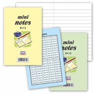 UNIPAP ΜΠΛΟΚ NOTES 8X13 ΡΑΦΤΟ ΠΛΑΣΤΙΚΟΠΟΙΗΜΕΝΟ