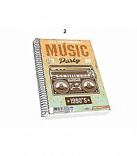 ΤΕΤΡΑΔΙΟ ΣΠΙΡΑΛ SKAG Α4 3Θ UNIVERSITY FUN 2513 (232296)