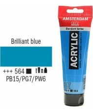 ΑΚΡΥΛΙΚΟ ΑΜSΤΕRD 120ΜL 564 ΒRΙLLΑΝΤ ΒLUΕ