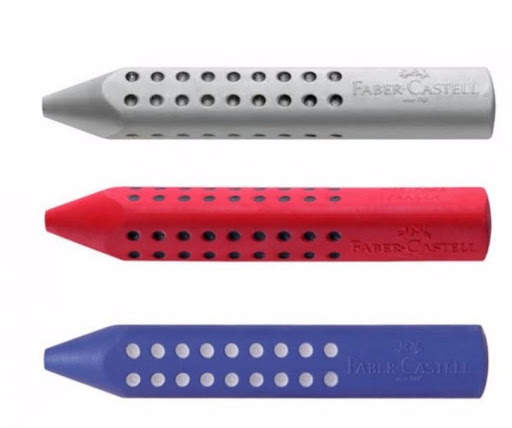 ΓΟΜΑ FABER-CASTELL GRIP ΣΕ ΔΙΑΦΟΡΑ ΧΡΩΜΑΤΑ